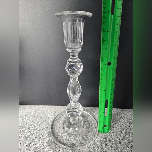 Vtg. Mikasa Crystal Richelieu Candle HoIders Candle Sticks Qty 2 Set Collectible - Picture 4 of 6